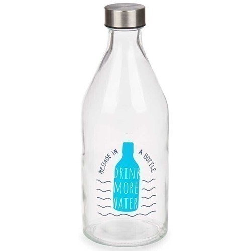BOTELLA VIDRIO VIVALTO MESSAGE 1L TAPON ACERO